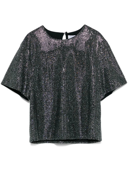  Giuseppe Di Morabito Rhinestone-embellished T-shirt - Black 