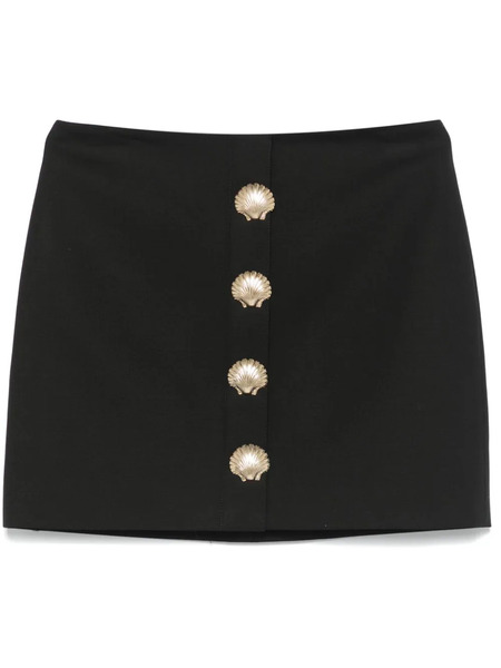  Giuseppe Di Morabito Sea Shell-detail Mini Skirt - Black 