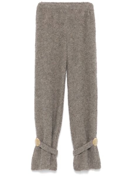  Giuseppe Di Morabito Seashell-detail Trousers - Grey 