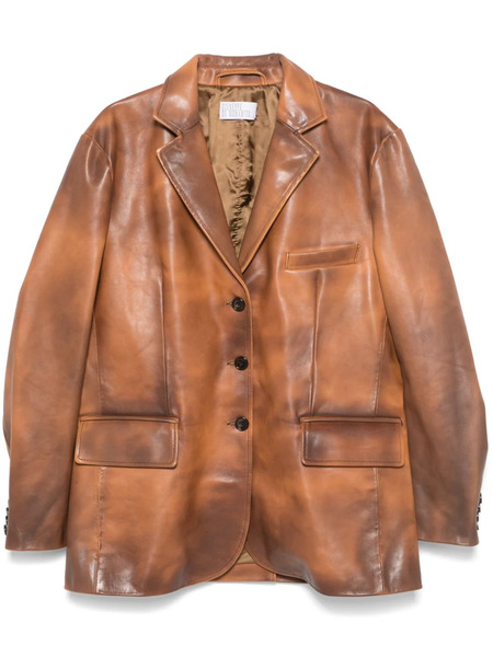  Giuseppe Di Morabito Spray-paint Effect Blazer - Brown 
