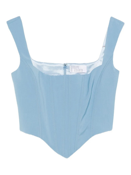  Giuseppe Di Morabito Square-neck Top - Blue 