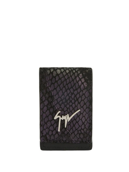  Giuseppe Zanotti Albert Card Holder - Black 
