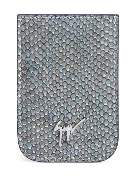 Giuseppe Zanotti Albert Card Holder - Blue 