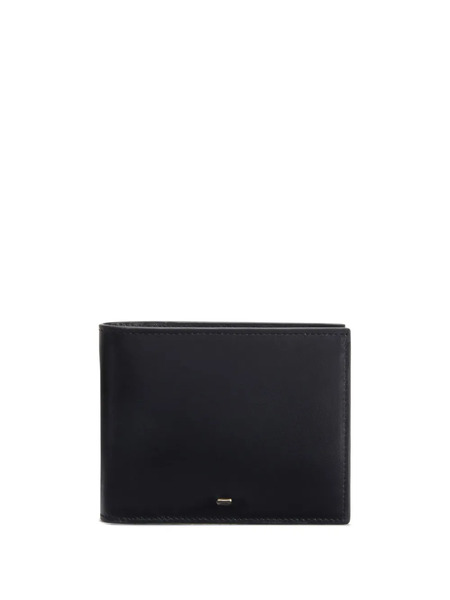  Giuseppe Zanotti Albert 2.0 Leather Bi-fold Wallet - Black 