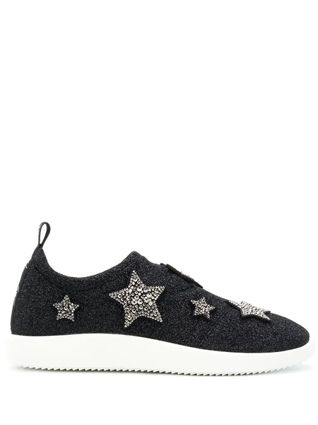  Giuseppe Zanotti Alena Star Sneakers - Black 