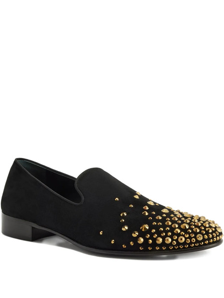  Giuseppe Zanotti Axelton Loafers - Black 