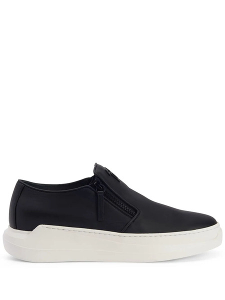 Giuseppe Zanotti Conley Zip Chunky Sneakers - Black 