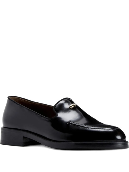  Giuseppe Zanotti Dories Leather-upper Loafers - Black 