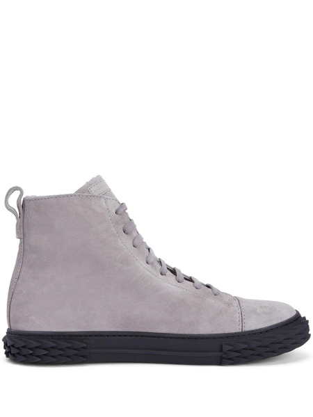  Giuseppe Zanotti Ecoblabber High-top Sneakers - Grey 