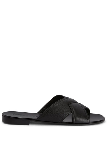  Giuseppe Zanotti Flavio Crossover-strap Sandals - Black 