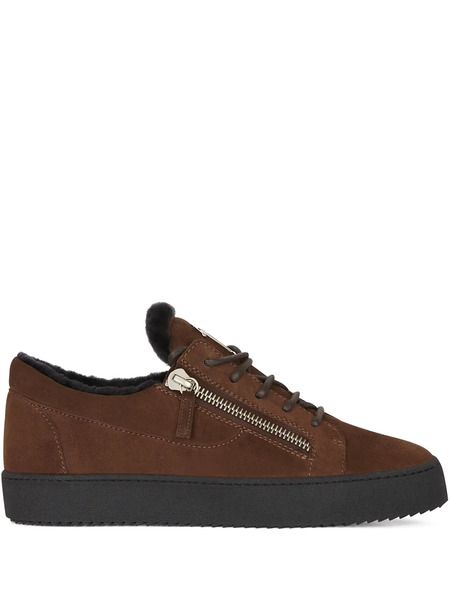  Giuseppe Zanotti Frankie Winter Low-top Sneakers - Brown 