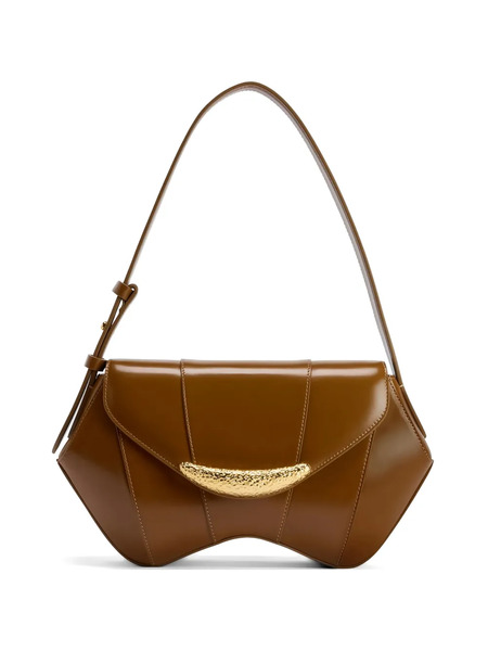  Giuseppe Zanotti Gz Day And Night Embellishment Shoulder Bag - Brown 