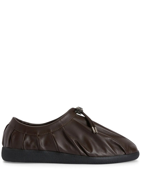 Giuseppe Zanotti Gz League Drawstring Closure Low-top Sneakers - Brown 