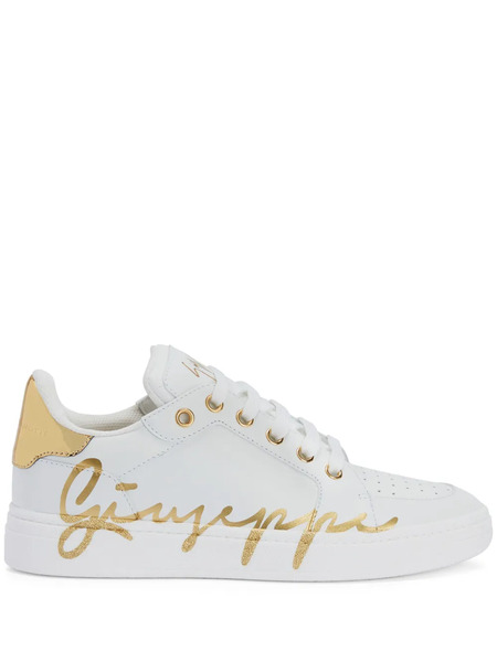  Giuseppe Zanotti Gz94 Logo-print Sneakers - White 