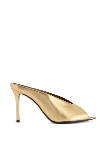  Giuseppe Zanotti Intriigo Cluedo Open-toe Sandals - Gold 