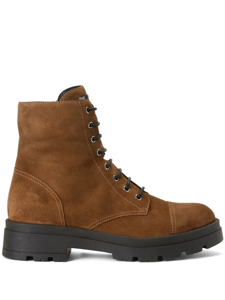  Giuseppe Zanotti Jerico Suede Ankle Boots - Brown 