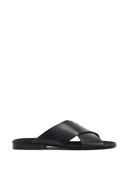  Giuseppe Zanotti Keanu Flat Sandals - Black 