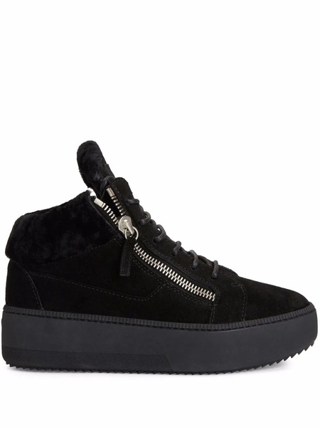  Giuseppe Zanotti Kriss Winter Sneakers - Black 