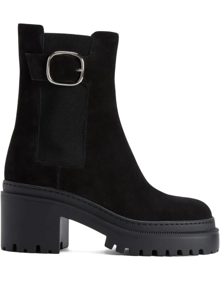  Giuseppe Zanotti Mairi Buckle Boots - Black 