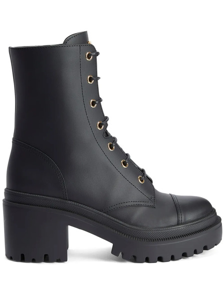  Giuseppe Zanotti Malakhy Combat Boots - Black 