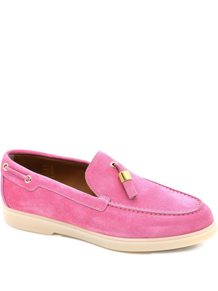  Giuseppe Zanotti Maui Suede Loafers - Pink 