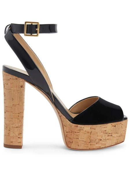  Giuseppe Zanotti 120mm Betty Platform Sandals - Black 