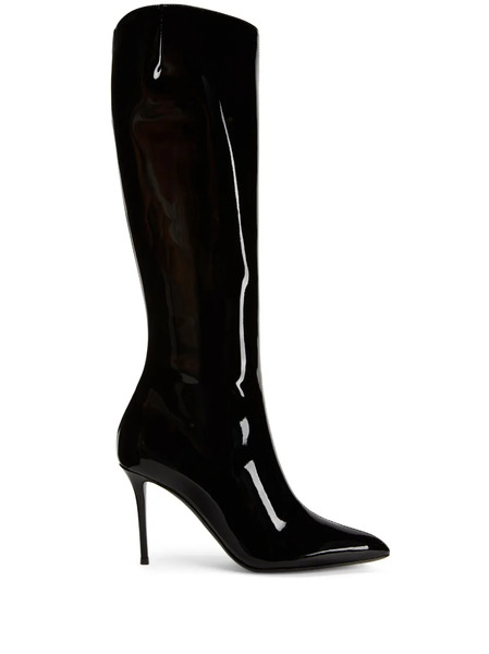  Giuseppe Zanotti 90mm Brytta High Boots - Black 