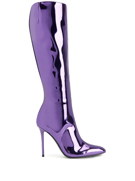  Giuseppe Zanotti 90mm Brytta High Boots - Purple 