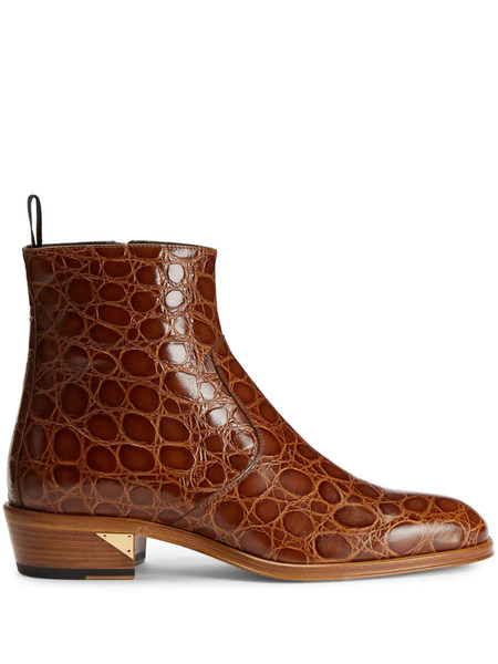  Giuseppe Zanotti 40mm Fabyen Boots - Brown 