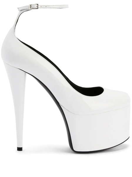  Giuseppe Zanotti 150mm Gz-yana Platform Pumps - White 