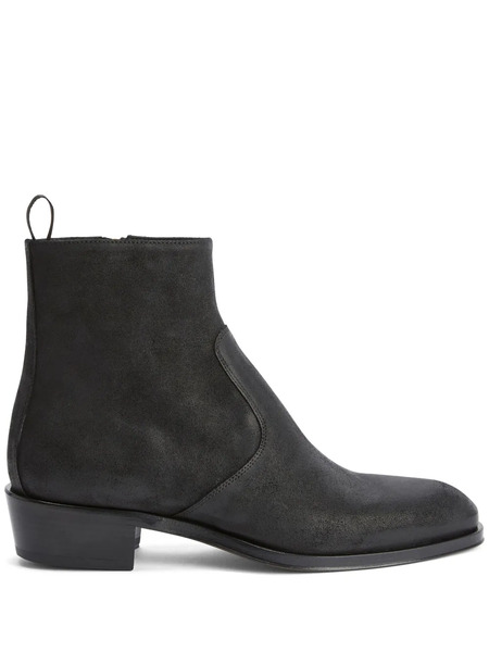  Giuseppe Zanotti 40mm Ludhovic Ankle Boots - Black 
