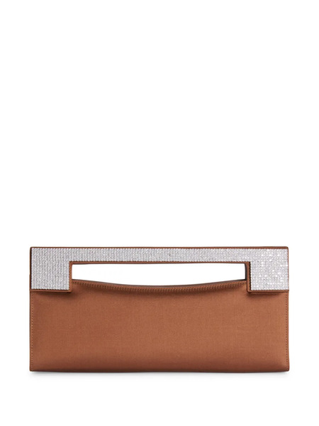  Giuseppe Zanotti Party Bag Clutch Bag - Brown 