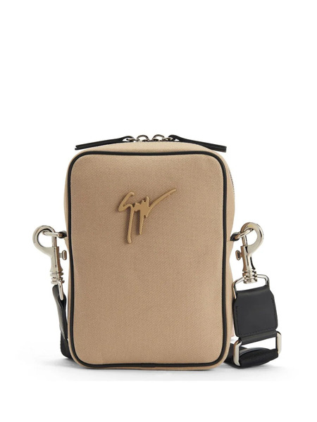  Giuseppe Zanotti Small Thoby Logo-plaque Bag - Neutrals 
