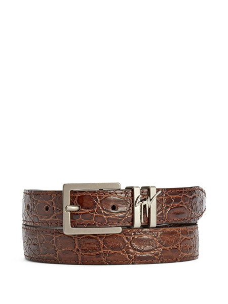  Giuseppe Zanotti Teodore Belt - Brown 