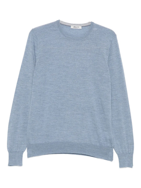  Giuuno Crew-neck Sweater - Blue 