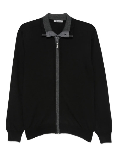  Giuuno Layered Cardigan - Black 