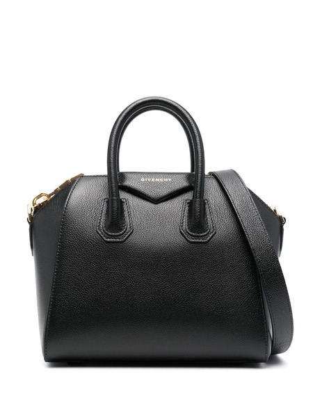  Givenchy Antigona Leather Mini Bag - Black 