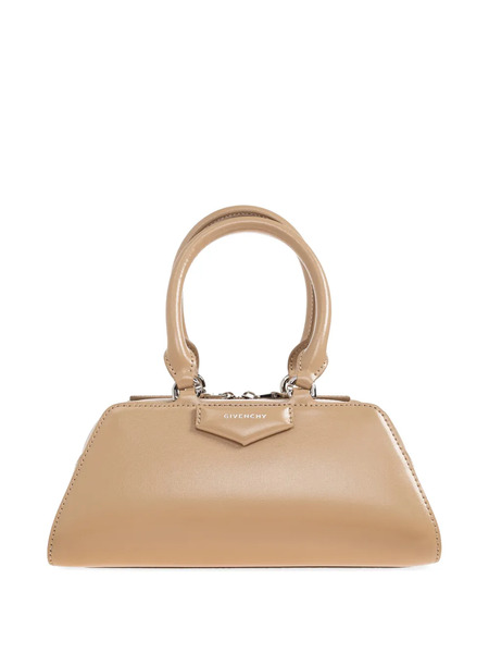  Givenchy Antigona Leather Mini Tote Bag - Neutrals 