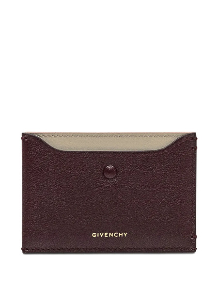  Givenchy Button Cardholder - Red 