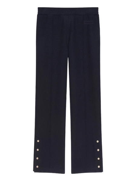  Givenchy Button-detail Trousers - Blue 