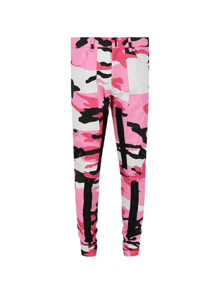  Givenchy Camouflage Zip Trousers - Pink 