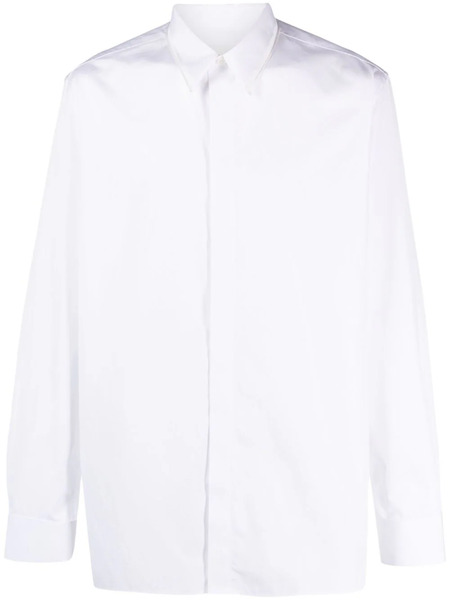  Givenchy Classic-collar Cotton Shirt - White 