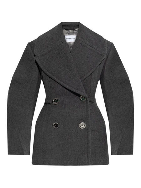  Givenchy Cocoon Peacoat - Grey 