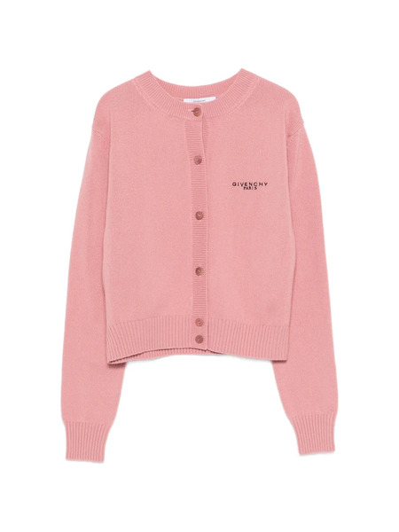  Givenchy Cropped Cardigan - Pink 