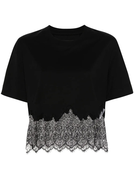  Givenchy Cropped Cotton T-shirt - Black 