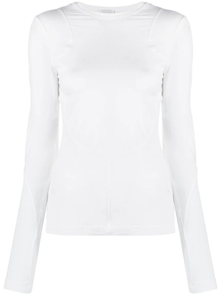  Givenchy Cut-out Crew-neck T-shirt - White 