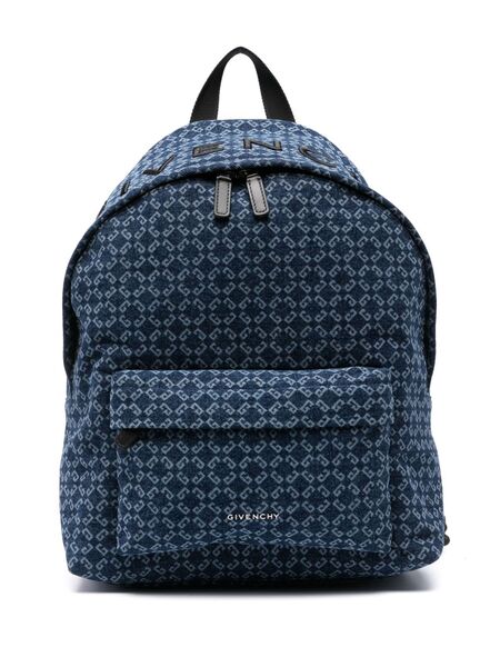  Givenchy Denim Backpack - Blue 