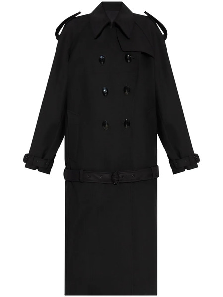 Givenchy Double-breasted Coat - Black 