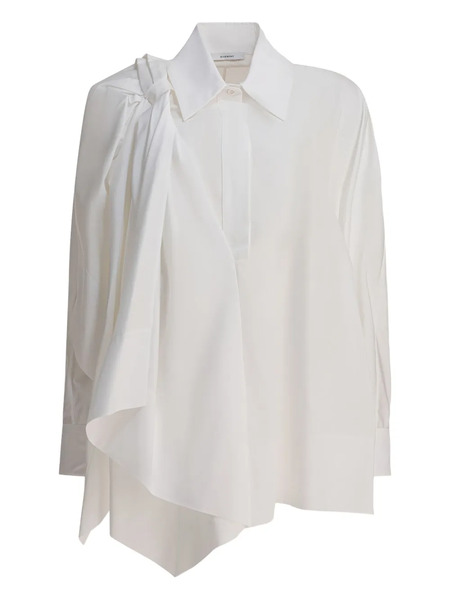 Givenchy Draped Shirt - White 