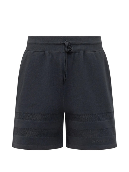  Givenchy Drawstring Striped Shorts - Blue 
